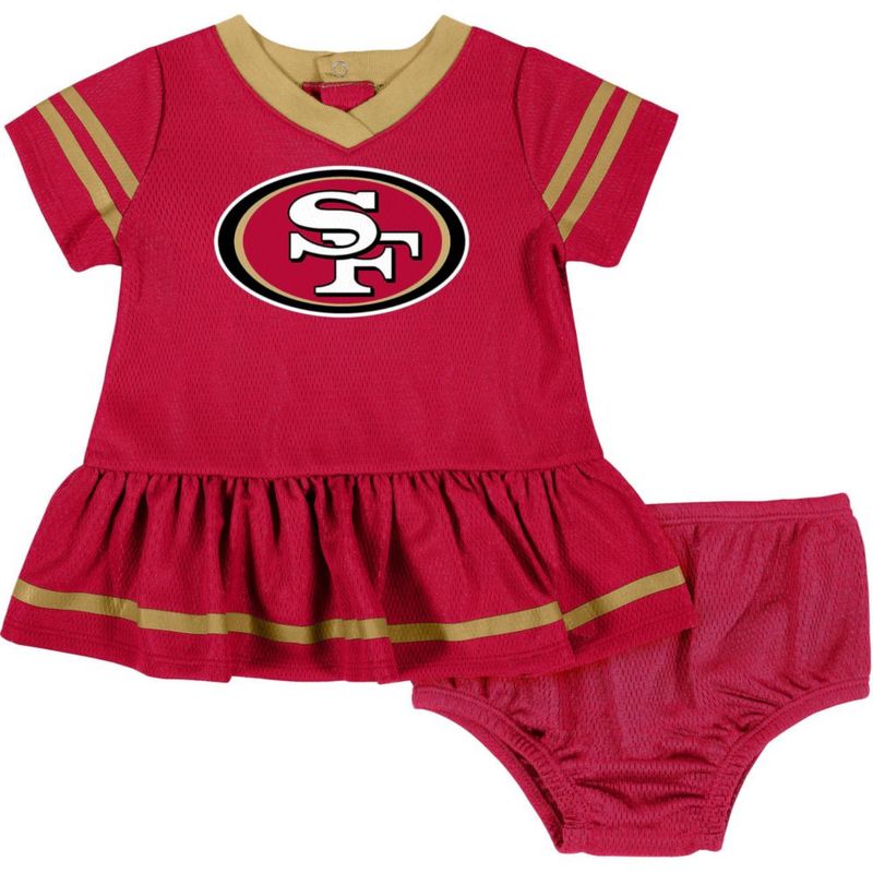 Vestido Gerber 18 meses NFL para niñas (colores del equipo)