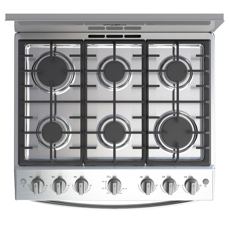 Estufa de Piso Whirlpool 30" WFR3400D Silver