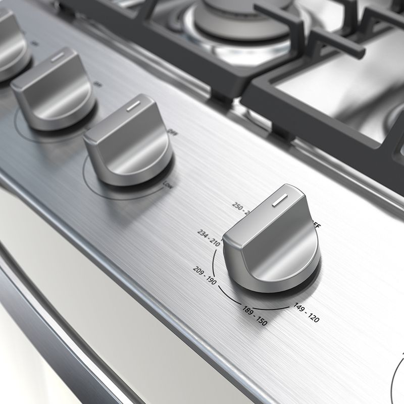 Estufa de Piso Whirlpool 30" WFR3400D Silver