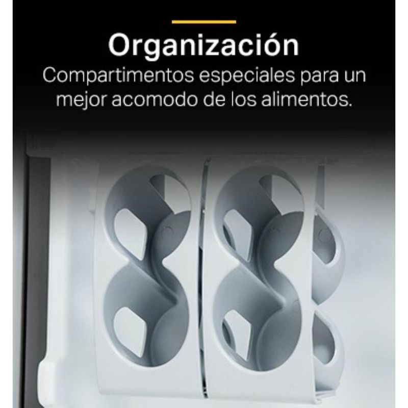 Refrigerador Whirlpool 17 Pies Top Mount WT1736N Silver