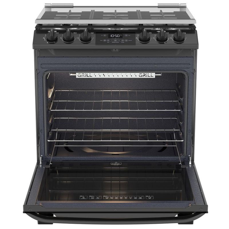 Estufa de Piso Mabe 30" EMH7614DATBS0 Black Slate
