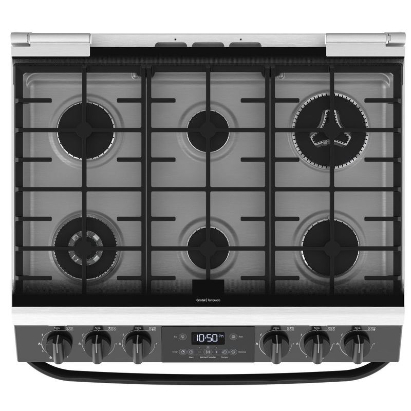 Estufa de Piso Mabe 30" EMH7614DATBS0 Black Slate