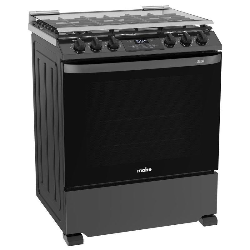 Estufa de Piso Mabe 30" EMH7614DATBS0 Black Slate
