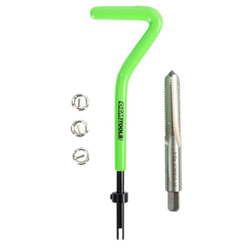Kit de reparación de roscas OEMTOOLS 25604 reenhebrador de 5/16 pulgadas