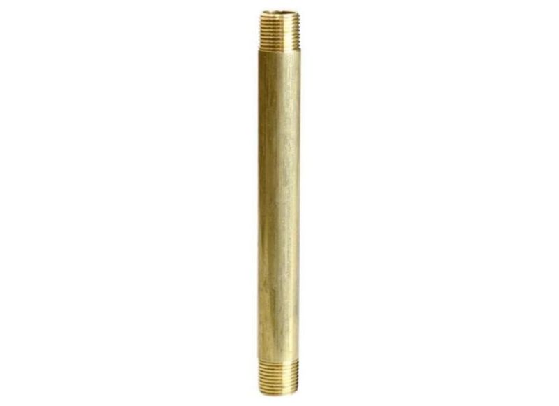 Niple de Latón HOMEPLUS+ 3/8 pulg. MPT x 15 cm de Largo