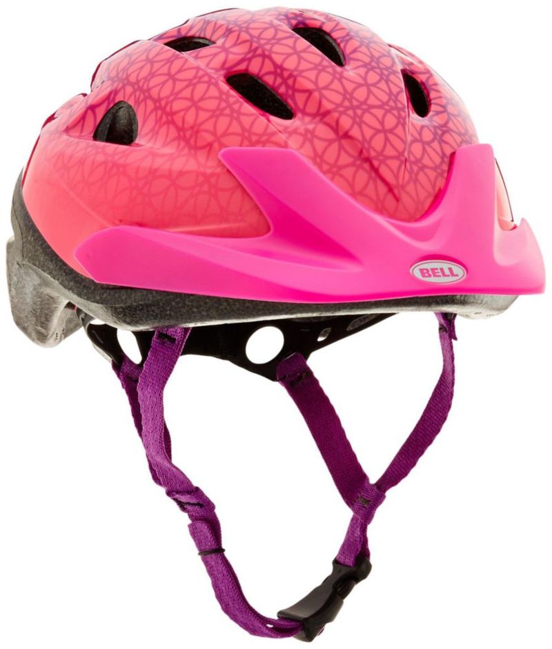 Casco deportivo infantil Bell 7063276 Pink Prismatic Rally