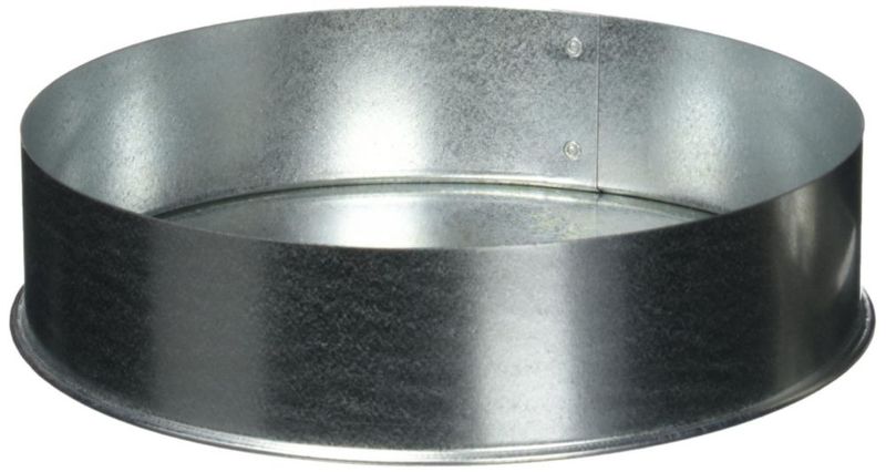 Tapa Redonda Imperial GV0726 20 cm Galvanizada