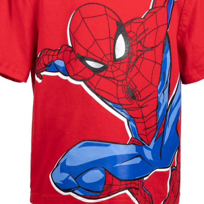 Conjunto Marvel Spider-Man 3T Azul/Rojo