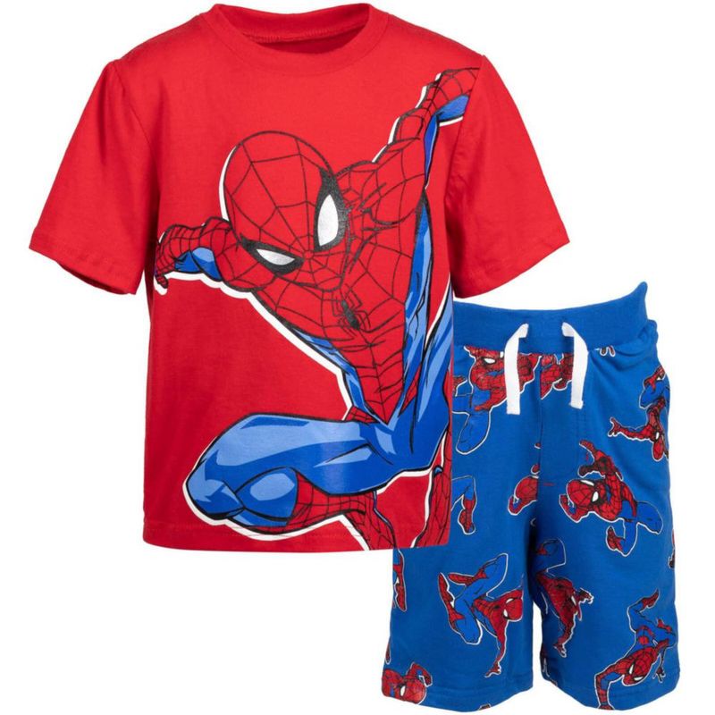 Conjunto Marvel Spider-Man 3T Azul/Rojo