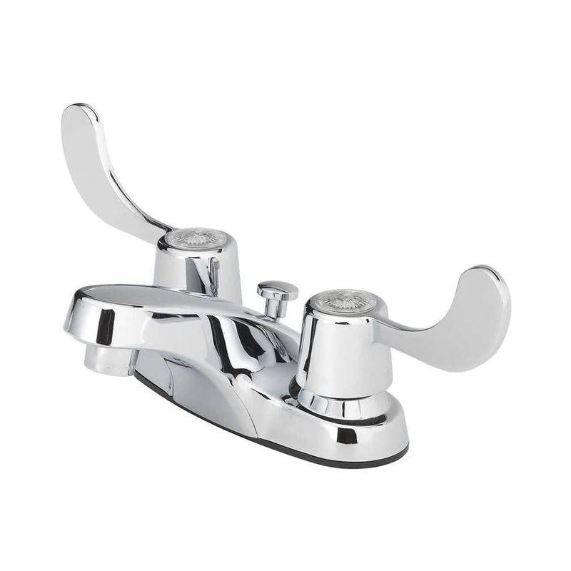 Grifo ACE F512C005CP-ACA1 cromado de 4 pulgadas con 2 manijas que ahorra agua