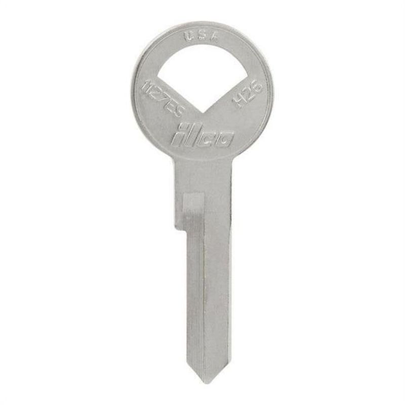 Llave en blanco Hillman Automotive H26 de una sola cara para Ford paquete de 10