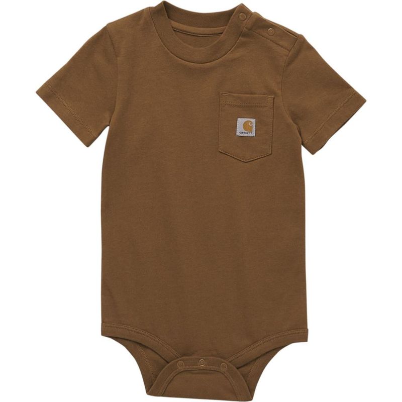 Body Carhartt 9M Marrón de Manga Corta Unisex