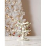 Figurilla Lenox de 25 cm de porcelana marfil – adorno de árbol de Navidad