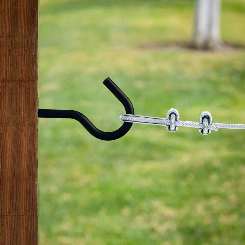 Gancho para tornillos National Hardware N820-102 06 cm x 11 cm acabado Storm