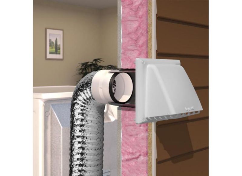 Kit de ventilación semirrígido para secadora Imperial 183 cm x 10 cm aluminio