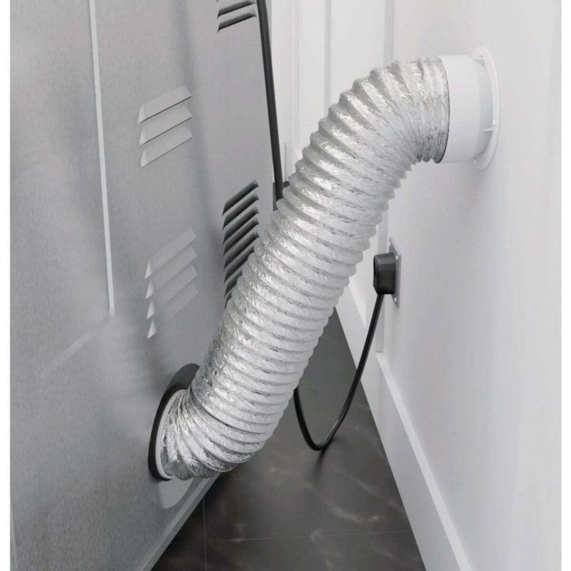 Kit de ventilación semirrígido para secadora Imperial 183 cm x 10 cm aluminio