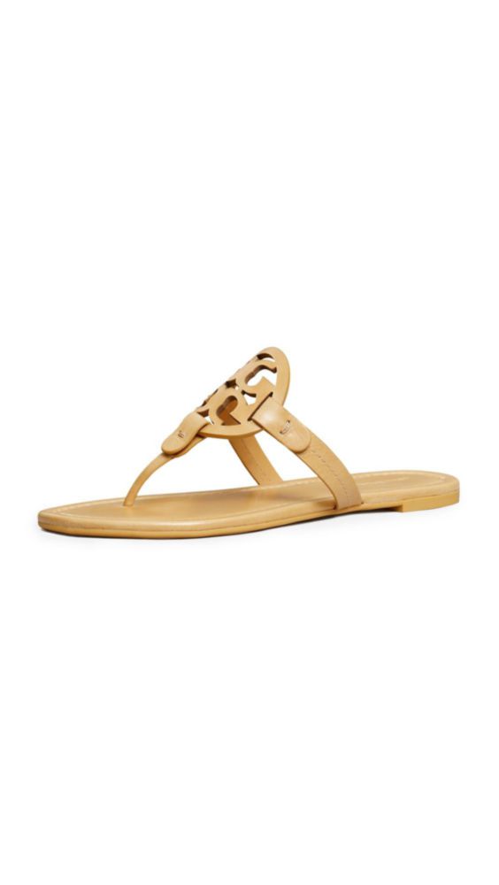Sandalias Miller para mujer Tory Burch color miel panal talla 7.5 (EE. UU.)