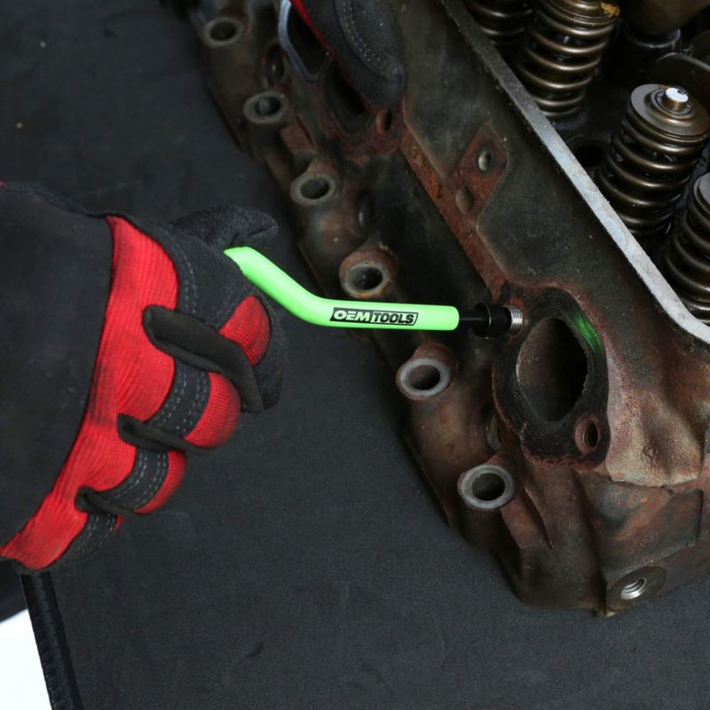 Kit de reparación de roscas OEMTOOLS 25602 1/4"-20 acero cromo-vanadio