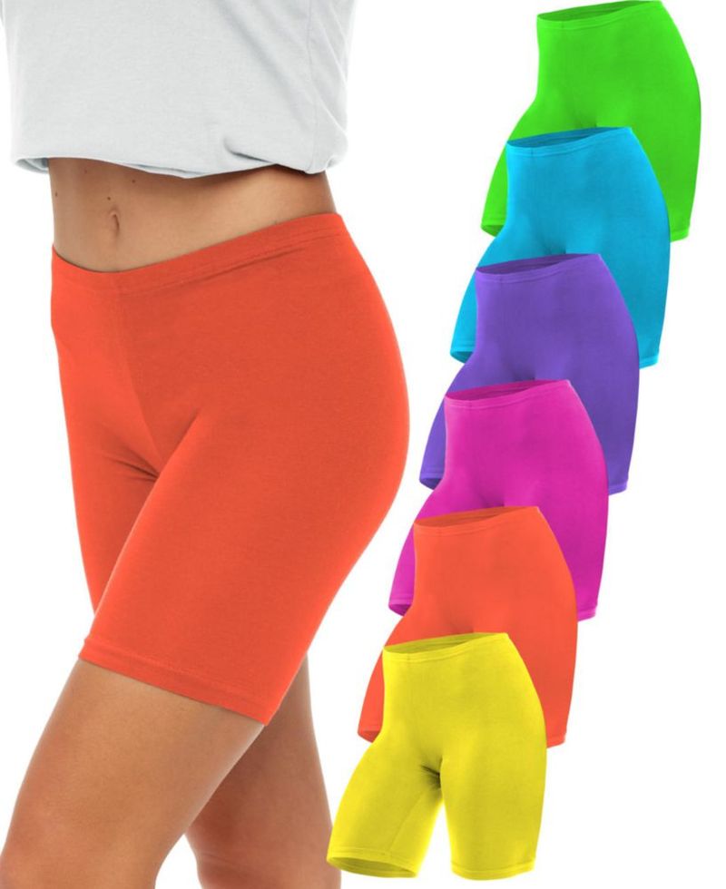 Shorts Sexy Basics de Yoga y Ciclismo con Stretch tipo bóxer para mujer
