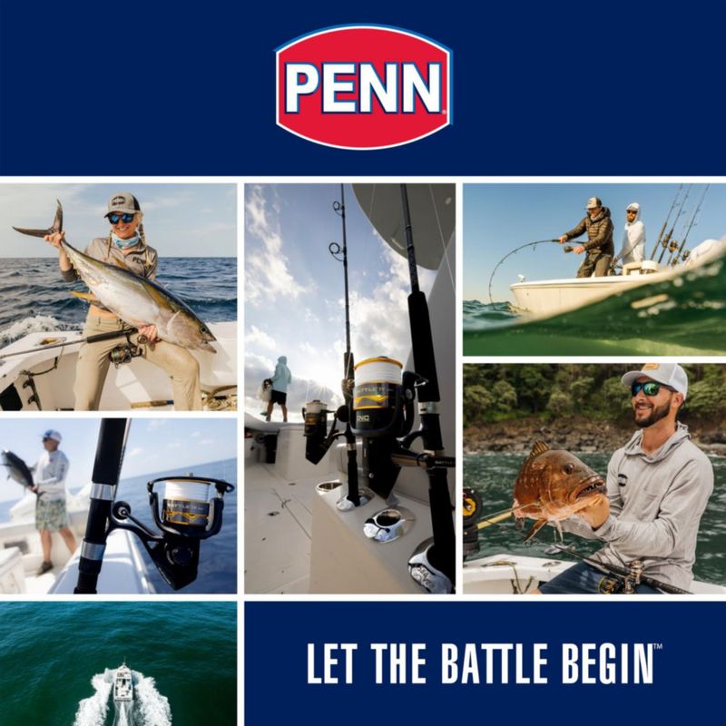 Carrete de Pesca PENN Squall II 20LWLH Black Gold