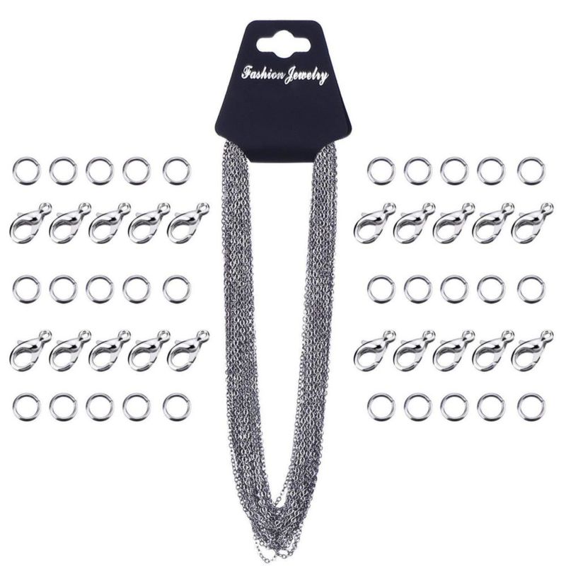 Cadena Outus de 10 m y 15 mm de acero inoxidable para bisutería