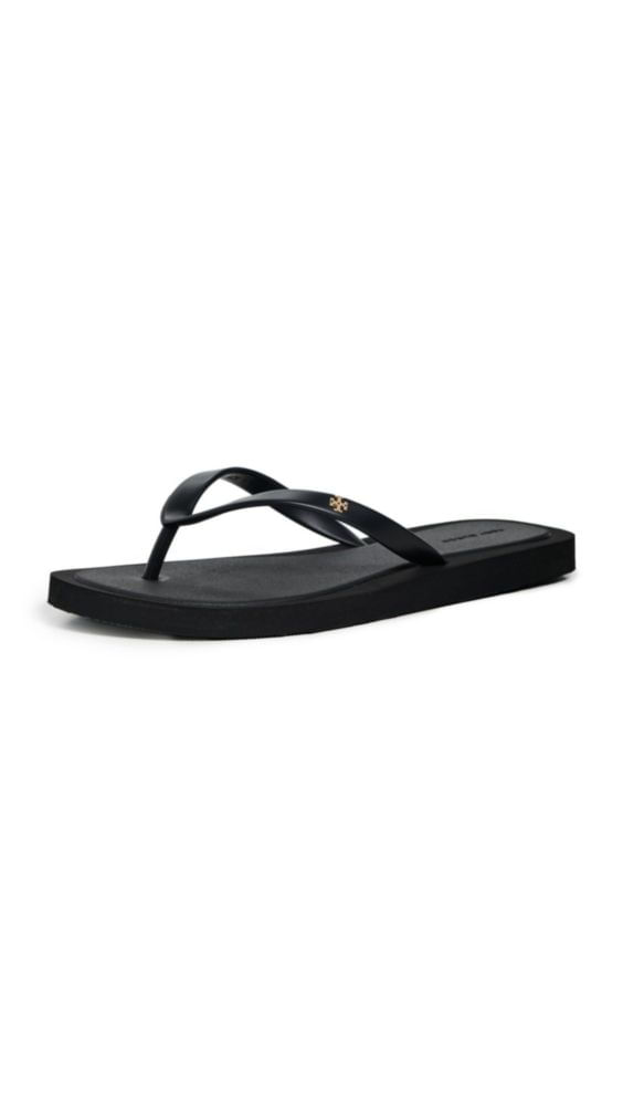 Sandalia Tory Burch Kira Negro/Dorado Talla 11 EE. UU.