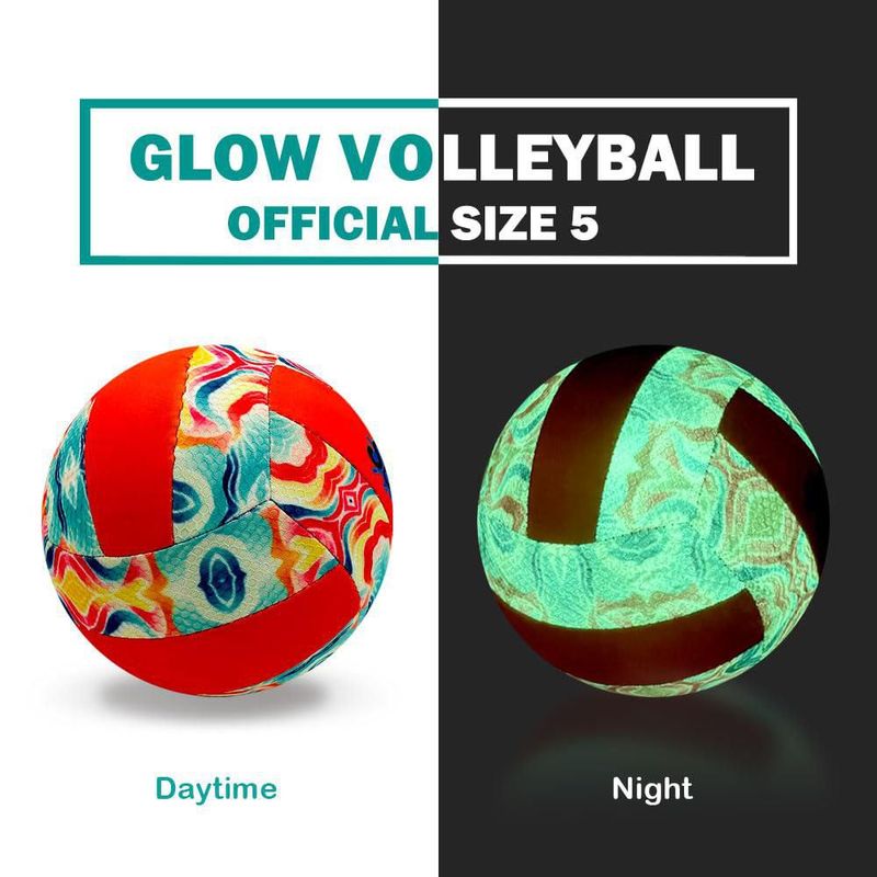 Voleibol SOAK talla 5 que brilla en la oscuridad e impermeable