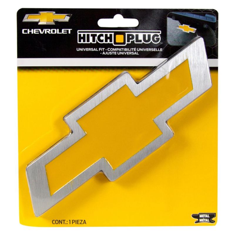 Conector de enganche Plasticolor de aluminio amarillo 2/125"