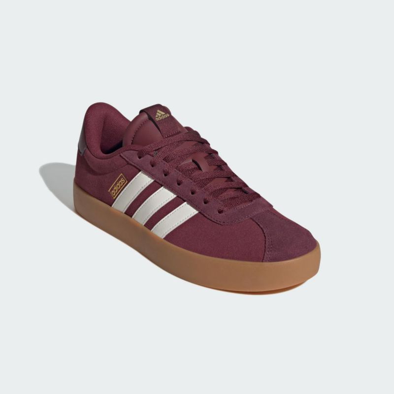 Zapatillas adidas VL Court 3.0 Shadow Red/Off White/Marrón talla 10.5