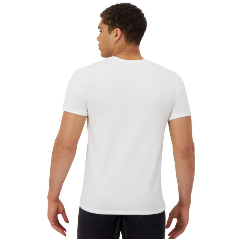 Camiseta interior Hanes Ultimate para Hombre Pack de 4 Algodón-Elástico