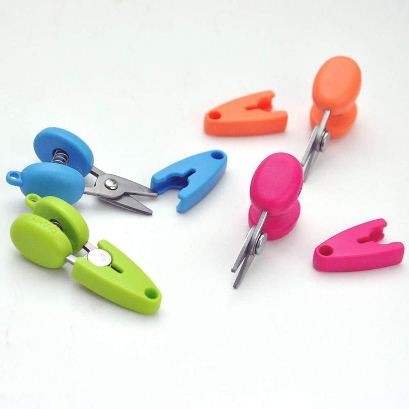 Tijeras CANARY Mini de Viaje 35 cm Rosa Aprobadas por la TSA