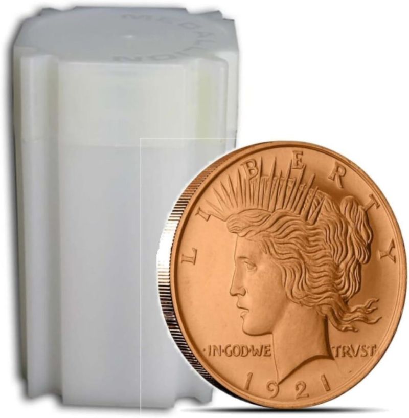 Monedas de cobre Unique Metals 28 g .999 fino - paquete de 20