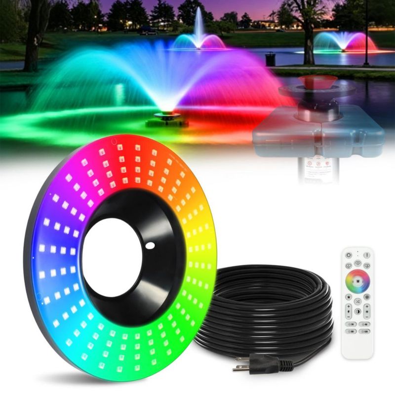 Luz de Fuente Goldlife 160 W RGBW 16000 lm IP68 30 m