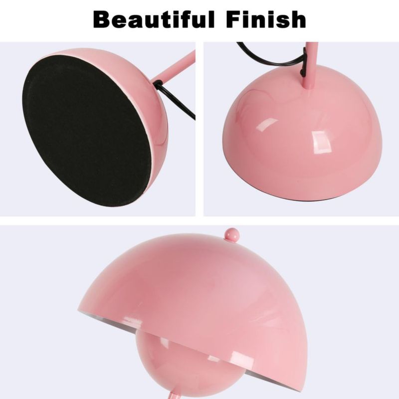 Lámpara de pie COSYLUX 164 cm Rosa claro con certificación ETL
