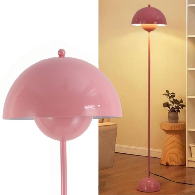 Lámpara de pie COSYLUX 164 cm Rosa claro con certificación ETL