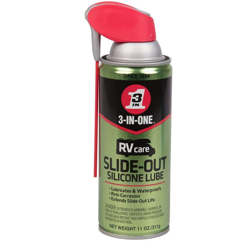 Lubricante para RV 3‑IN‑ONE 311 g y 283 g (Silicona / Seco)