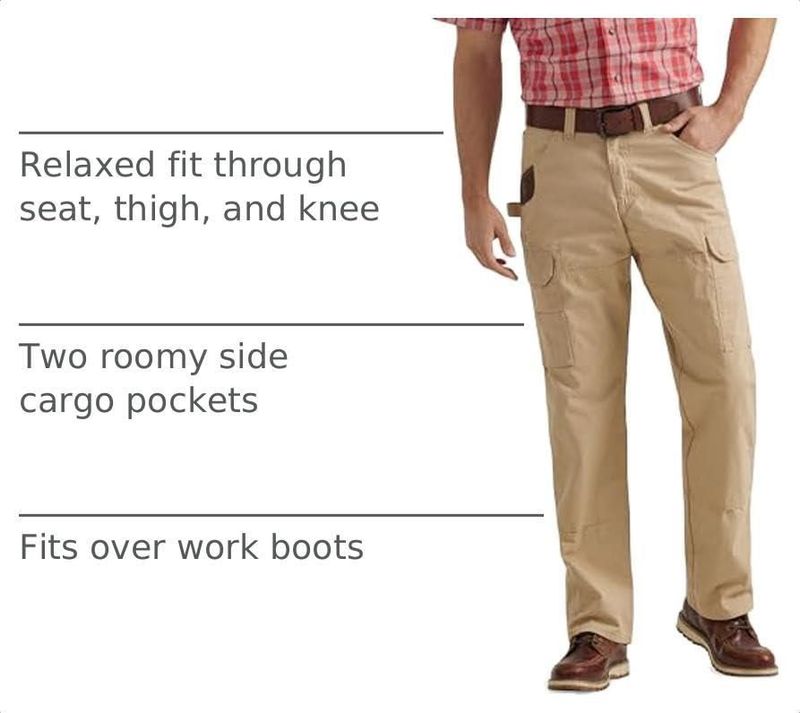 Pantalones Wrangler Riggs Ranger 38W x 76 cm Maíz