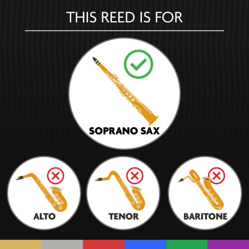 Caña para saxofón soprano Legere Signature Strength 2.50