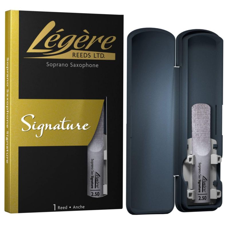 Caña para saxofón soprano Legere Signature Strength 2.50