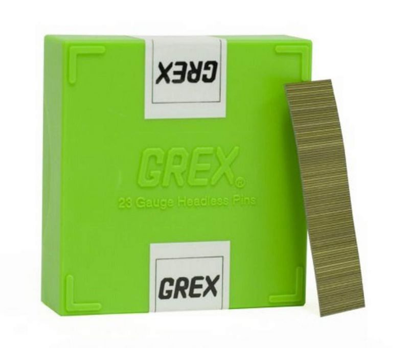 Pasadores sin cabeza GREX 3/4 pulg. 23 ga. 10 m/caja galvanizado