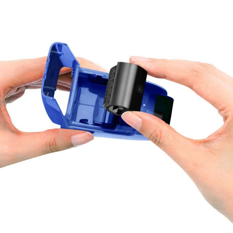 Sello de goma PLUS Pack de 3 rodillos contra robo de identidad