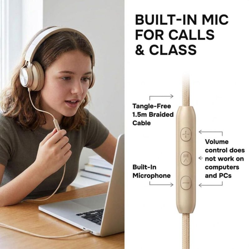 Auriculares ARTIX con cable y micrófono integrado 3.5 mm