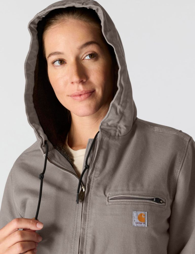Abrigo Carhartt Iconic Washed Duck Talla XXL Gris Topo