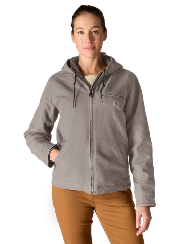 Abrigo Carhartt Iconic Washed Duck Talla XXL Gris Topo