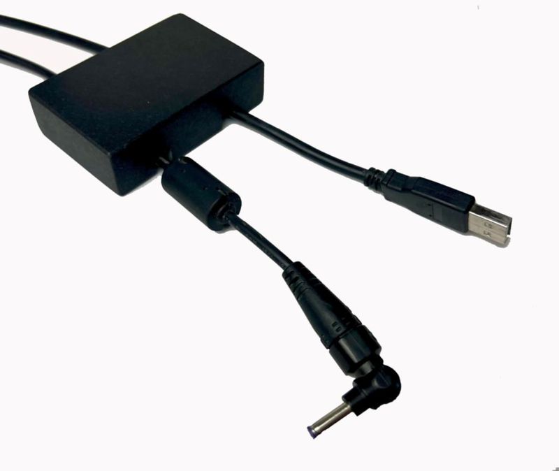 Soporte para Cables Craftsman Stoneworks de Granito Negro Doble