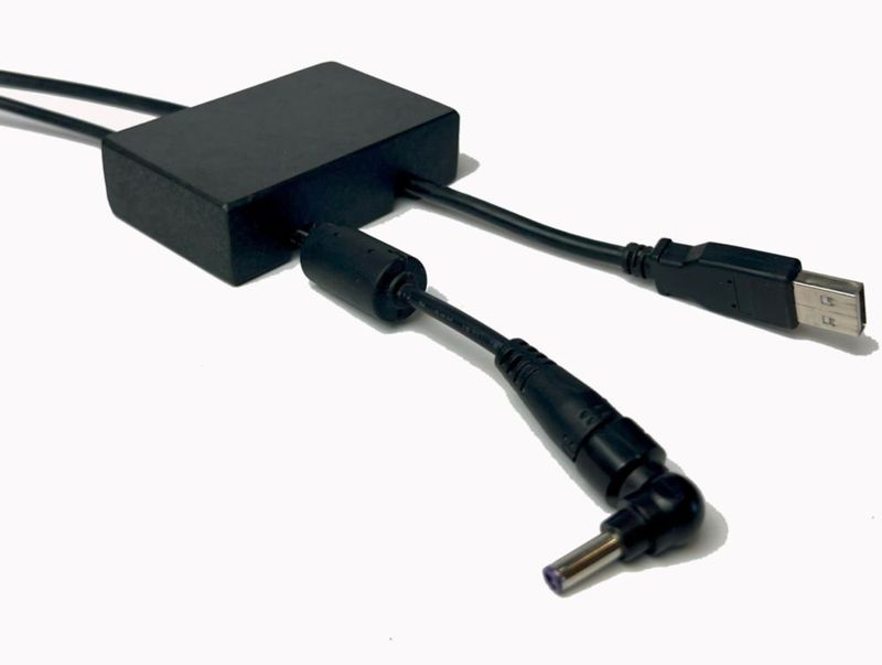 Soporte para Cables Craftsman Stoneworks de Granito Negro Doble