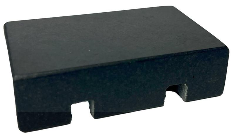 Soporte para Cables Craftsman Stoneworks de Granito Negro Doble
