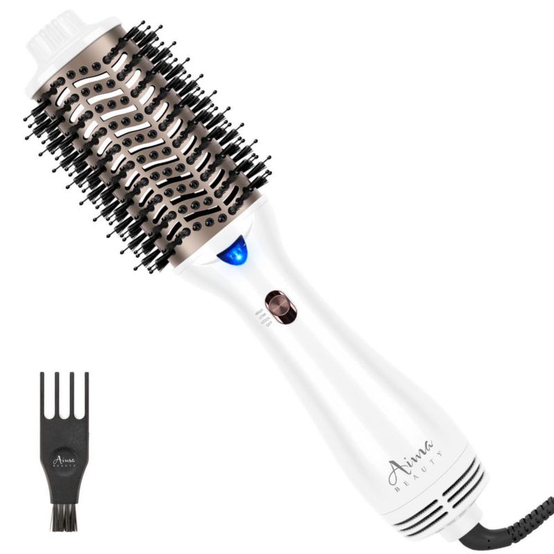 Cepillo Secador de Pelo Aima Beauty 60 mm Blanco 1 Paso