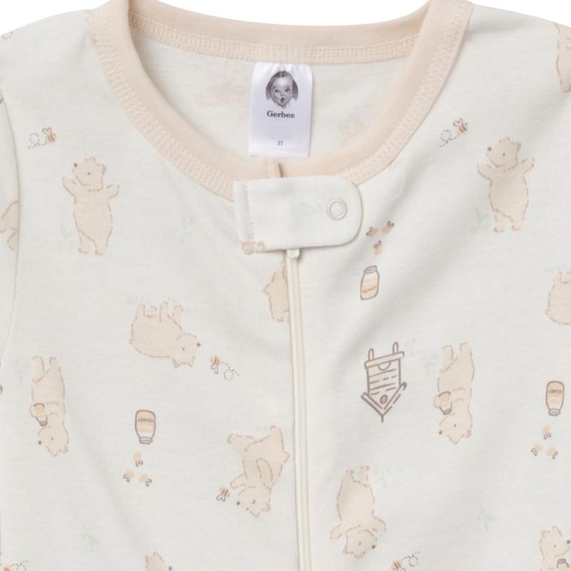 Pijamas Gerber 18 Meses Algodón 3 Unidades Oso