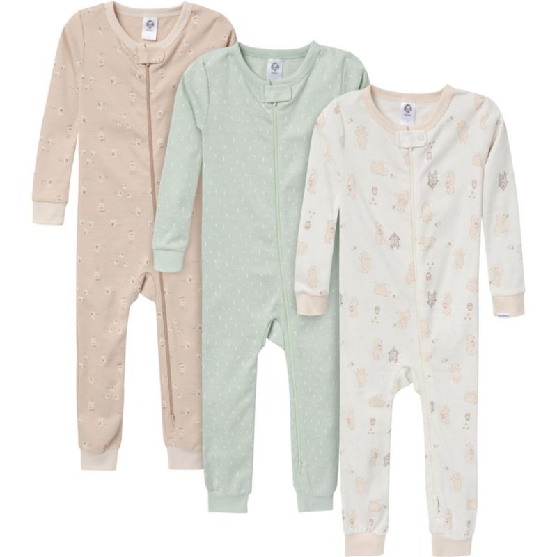Pijamas Gerber 18 Meses Algodón 3 Unidades Oso